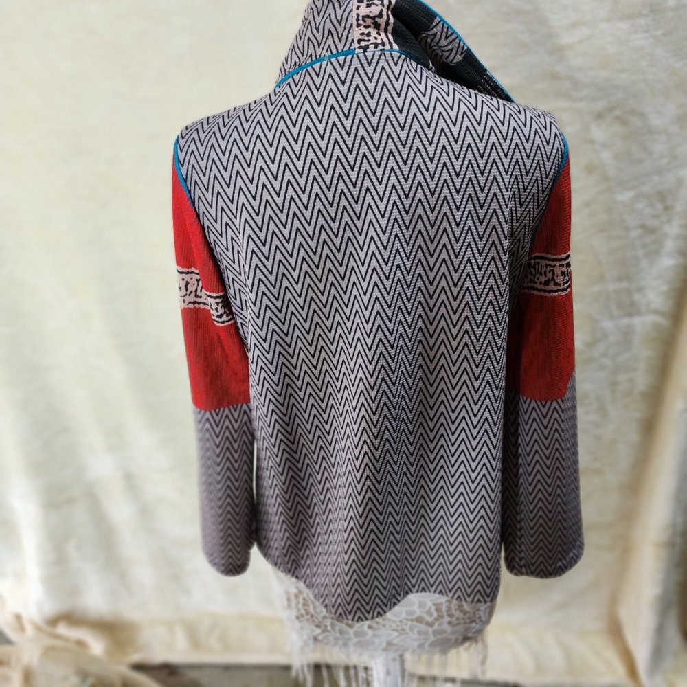 MISSLOOK Multicolor Patterned Jacket - Picture 6 of 9